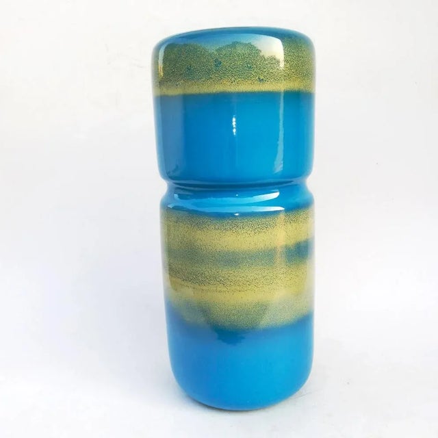 Cylindrical Vase from SIC Italy, 1960s For Sale - Image 4 of 4