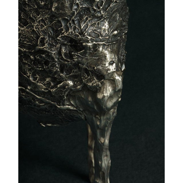 Omnia Vanitas Vanité 12 Candelabra in Patinated Cast Bronze by William Guillon For Sale - Image 6 of 14
