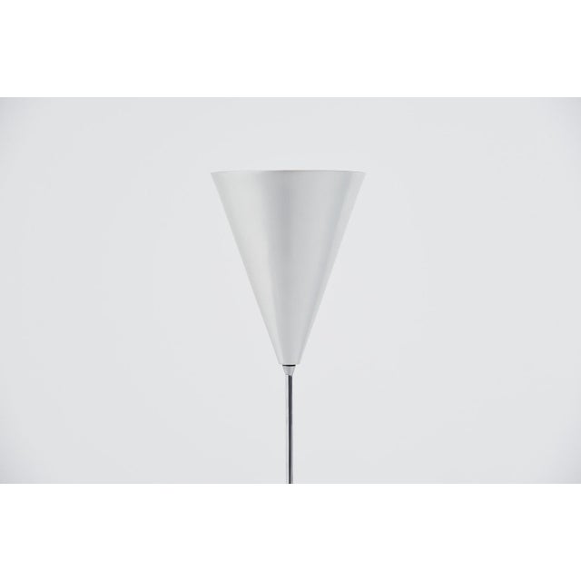 Rare modernist floor lamp model ve03 designed by werner blaser and manufactured by 't spectrum, the netherlands, 1964....