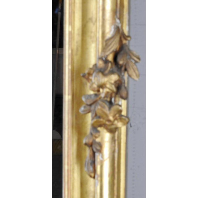 19th Century French Rococo Mirror For Sale - Image 9 of 11