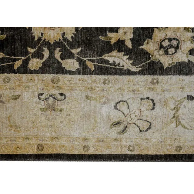 Vintage Peshawar Rug For Sale - Image 10 of 11