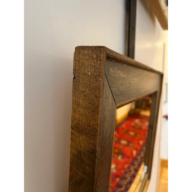 Contemporary Maine Barnwood Wall Mirror For Sale - Image 9 of 12