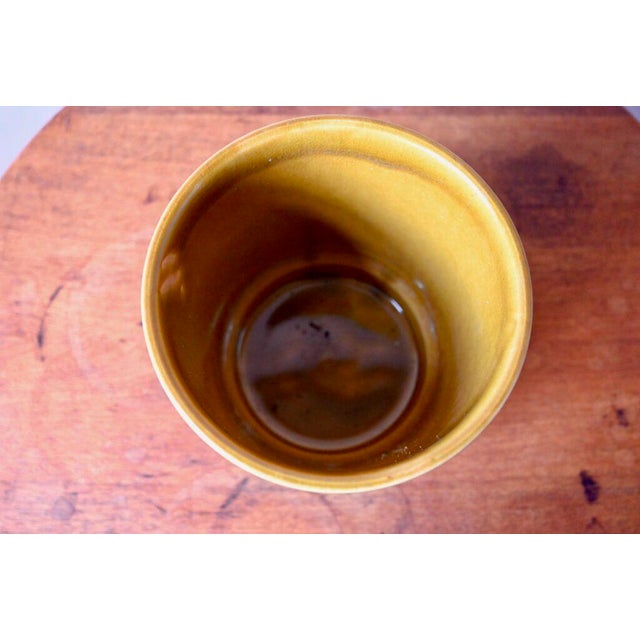 1960s Flower Pot with Graphic Decoration from Jasba, 1960s For Sale - Image 5 of 9