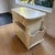 Shabby Chic Vintage Painted Cream Nightstand/Side Table With Drawer & Open Storage For Sale - Image 3 of 11