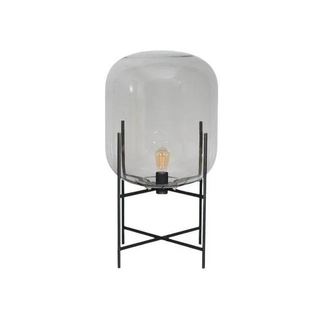 Oda Medium Steel Grey Black Floor Lamp by Pulpo For Sale - Image 6 of 6