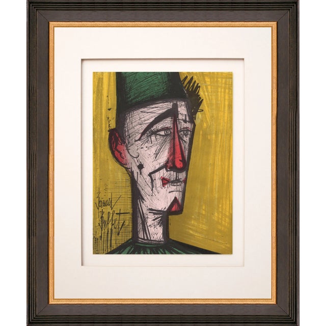 itle: Jojo Le Clown Artist: Bernard Buffet Country: France Medium: Original Lithograph Marks: Not signed, not numbered...