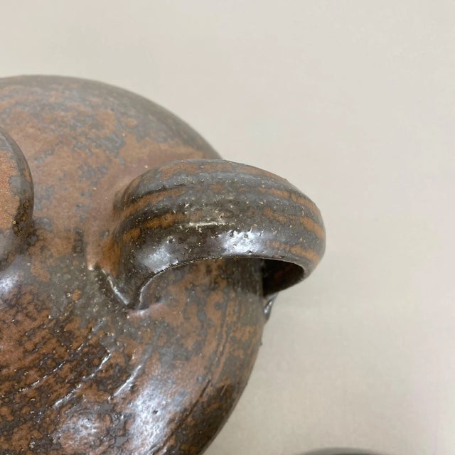 Abstract Pottery Vase Objects by Rudi Stahl, Germany, 1970s, Set of 2 For Sale - Image 9 of 18