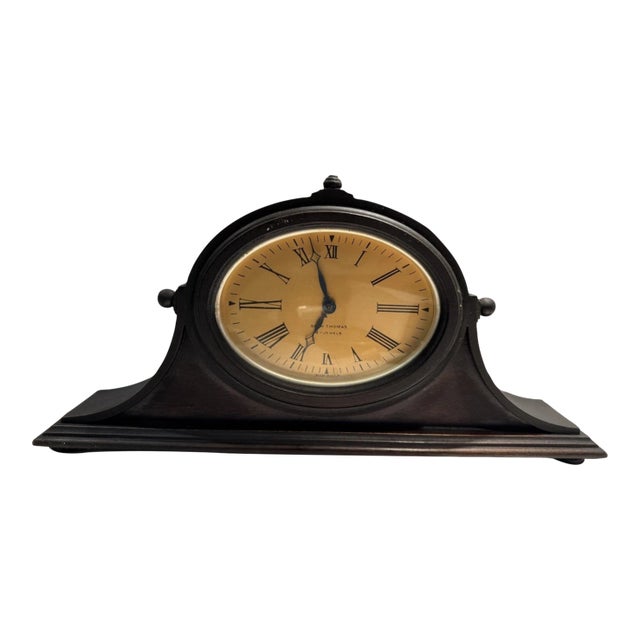 Seth Thomas Edwardian Desk or Mantel Clock For Sale