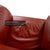Two-Seater Red Armchairs in Leather by Natuzzi, Set of 2 For Sale - Image 12 of 18