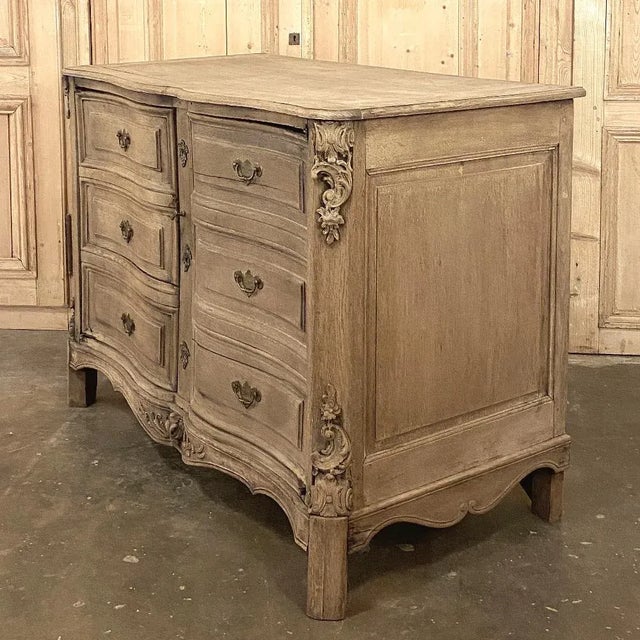 French Provincial 18th Century Country French Provincial Stripped Buffet For Sale - Image 3 of 13