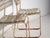 Rustic Vintage White Garden Chairs, 1920, Set of 4 For Sale - Image 3 of 10