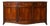 Large Antique Mahogany Bow-Front Sideboard For Sale