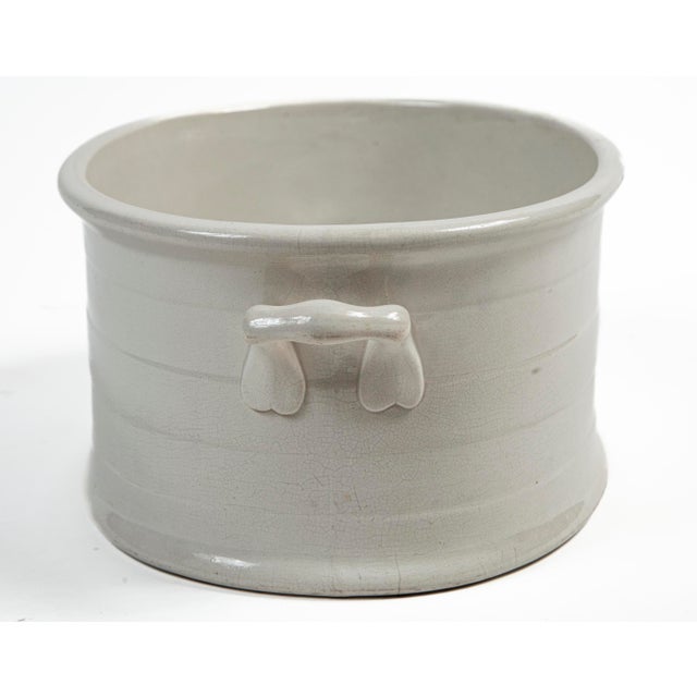 Antique White Ironstone Footbath, England, Circa 1910 For Sale - Image 10 of 12