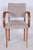 1930s Art Deco Armchair in Beech by Jules Leleu, 1930s For Sale - Image 5 of 8