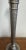 Abstract Vintage Hammered Metal Tall Taper Candle Holder Candlestick Silver Tone Decor For Sale - Image 3 of 11