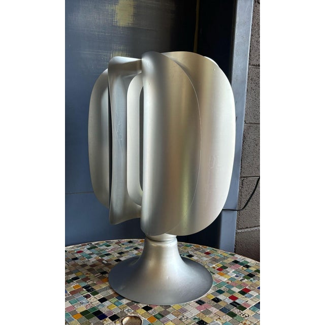 1970s Turbine Table Lamp by Gerard Rignault for Groupe S.A., France, 1970 For Sale - Image 5 of 8