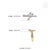 VRJewels Celestial Open Bypass Diamond Engagement Ring Size 5.5 in 14k Solid Gold For Sale - Image 9 of 14