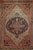 Late 19th Century Antique Farahan Sarouk Rug, Handwoven Floral Pattern, Ivory & Brick Red, 5’ X 7’ For Sale - Image 5 of 12
