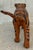 A Vintage 1970’s Leather-Wrapped Bengal Tiger Figurine From India For Sale - Image 9 of 12