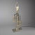 1970s Single Geometric Modernist Table Lamp For Sale - Image 12 of 18