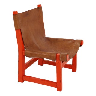 Riaza Hunting Children's Chair by Muñoz Paco for Darro, Spain, 1959 For Sale