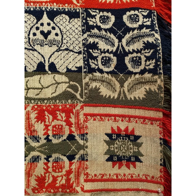 Mid 18th Century American Coverlet For Sale In Chicago - Image 6 of 8