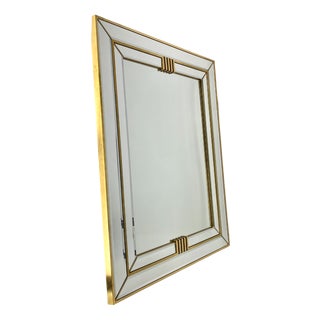 Faceted Regency Wall Mirror by Deknudt, Belgium, 1970s For Sale