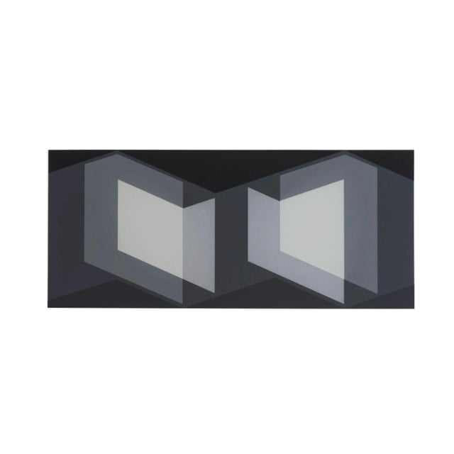 1970s Mid-Century Modern Josef Albers Diptych Silkscreen No. 7 For Sale In Chicago - Image 6 of 6