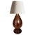 Minimalist Brown Wooden Lamp, 1960s For Sale - Image 11 of 11