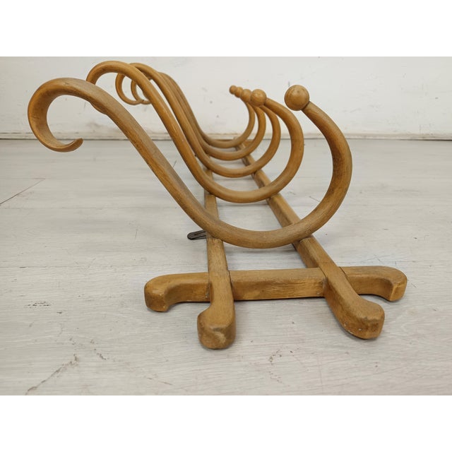 Wall-Mounted Coat Rack by Thonet, 1890s For Sale - Image 9 of 15
