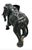 Vintage Patinated Bronze Elephant Sculpture For Sale In West Palm - Image 6 of 12