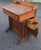 Wood 19th Century Victorian Five-Drawer Walnut Davenport Desk For Sale - Image 7 of 11