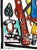 Textile 31.5" by 39.3" 'The Musician' - One-of-a-Kind Original Colorful Oil on Canvas Painting For Sale - Image 7 of 9