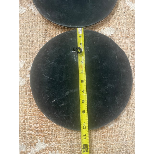 Pair of Vintage French Coquillage Seashells Round Small Mirrors For Sale In Chicago - Image 6 of 10