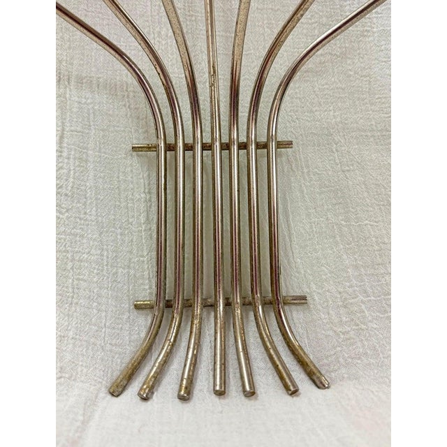 Mid Century Candle Sconce in the Style of Tommi Parzinger For Sale In New York - Image 6 of 12