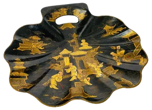 French Napoleon III Bow Vide Poche, 1800s