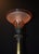 Victorian Bronze Table Lamp with Pink Empire Glass Shade, 1890 For Sale - Image 16 of 18