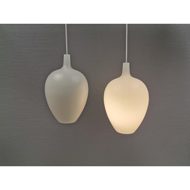 Two Pompei Pendant Lamps by Jo Hammerborg for Fog & Mørup, 1960s, Set of 2 For Sale - Image 6 of 14