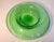 Vintage Green Hand-Blown Glass Centerpiece Bowl, Empoli, Italy, 1970s For Sale - Image 6 of 12