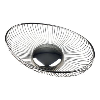 Silver Plate Wire Oval Basket Eales 1779 For Sale