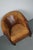 Vintage Dutch Cognac Colored Leather Club Chair For Sale - Image 6 of 16