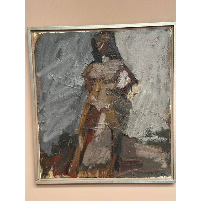 Juho Suni, Nude Woman, 1950s, Oil on Canvas, Framed For Sale - Image 10 of 18