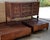 20th Low Platform Coffee Table, Slabs of Vintage Hardwood . Conductors Podium For Sale - Image 10 of 12