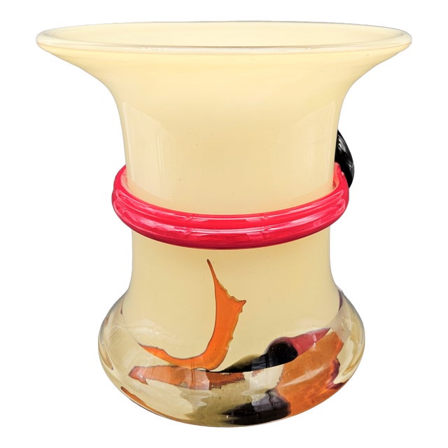 Glass Vase by Monica Backström for Kosta Boda, 1960s For Sale