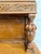 1920s Art Deco Carved Oak Sideboard Cabinet With Removable Gallery Top For Sale - Image 14 of 18