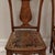 Antique Quarter Sawn Oak Side Chairs With Hand Carved Motif on Each Side and Nailhead Stud Surround Tapestry Seat and Claw Feet For Sale - Image 11 of 18