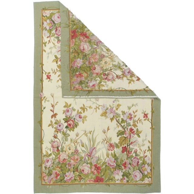 Aubusson Rug 4' x 6'.