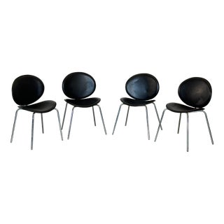 Dining Chairs, 1980s, Set of 4 For Sale