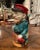 19th Century French Onnaing Hand-Painted Barbotine Soldier Pitcher For Sale - Image 13 of 13
