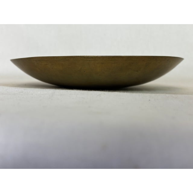 Mid 20th Century Brass Bowl For Sale - Image 4 of 7